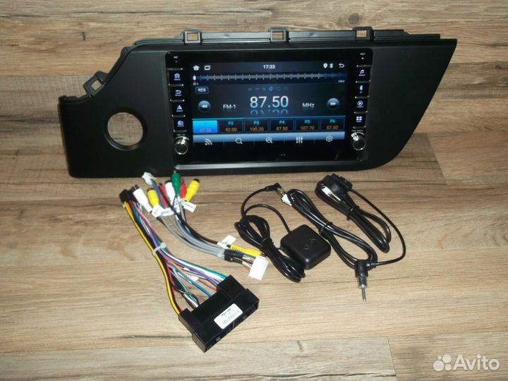 Магнитола Kia Rio 4 Android с физическими кнопками