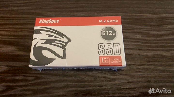 Новый SSD M.2 на 512gb