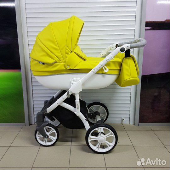 Коляска 2в1 Roan bass soft (Island Stone)