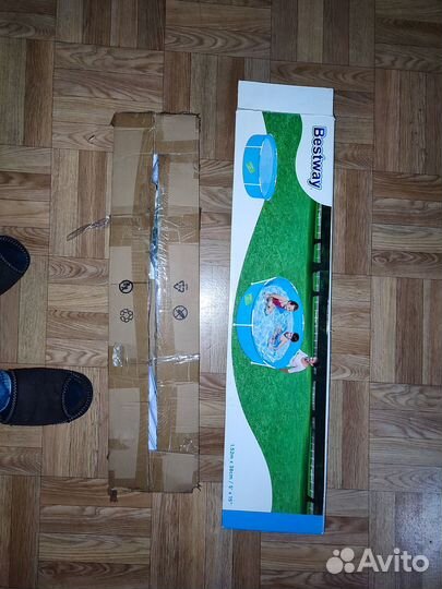 Каркасный бассейн bestway бу