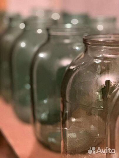 Стеклянная банка 3л б/у