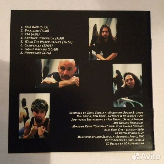 CD Liquid Tension Exp.-2, US,1999,1st press