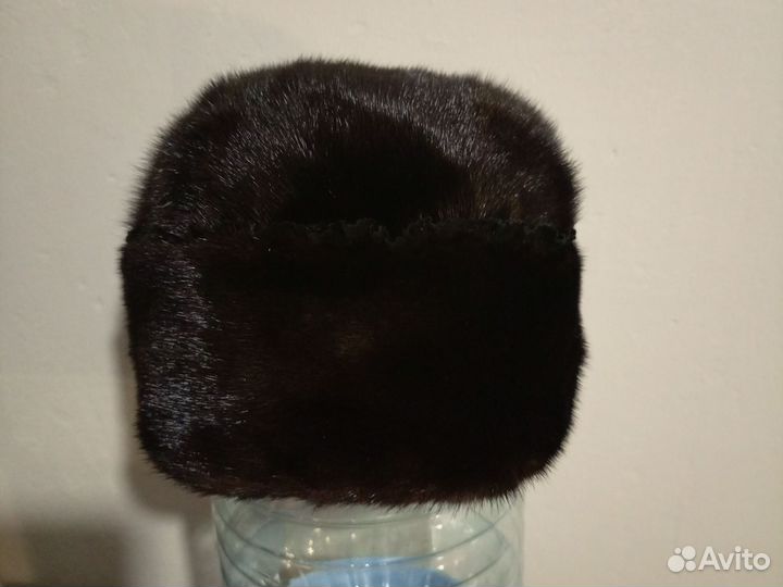 Шапка норковая женская мягкая