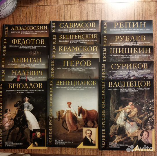 Книги из серии Великие русские живописцы