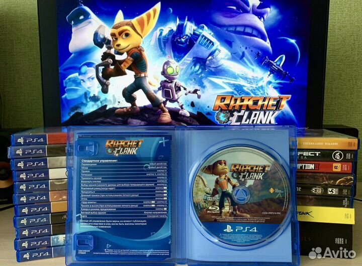 Rachet and Clank игра на ps4