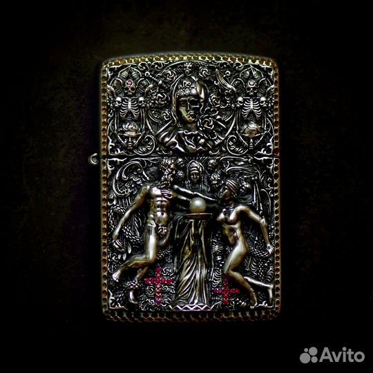 Шедевральная кастомная Zippo Armor Case