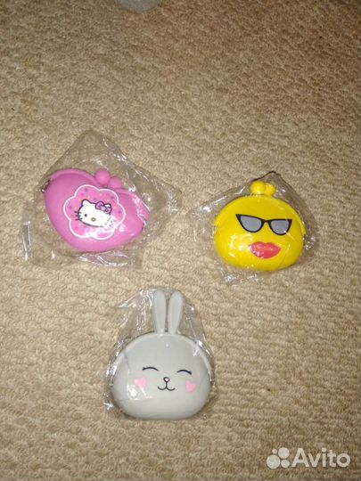 Силиконовый детский кошелёк