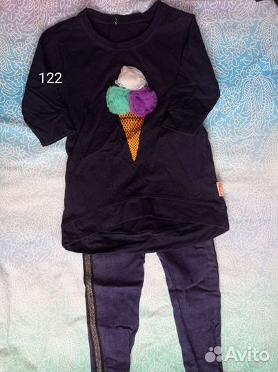 Одежда на девочку 122