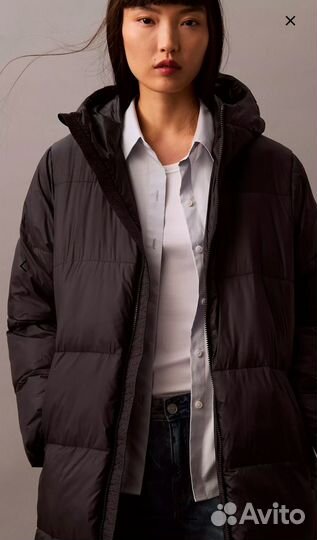 Пуховик пальто Calvin Klein новое оригинал