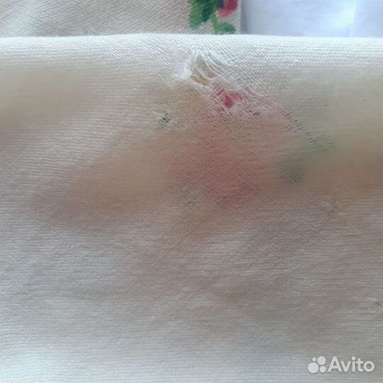 Платок-шаль павлопосадский старинный