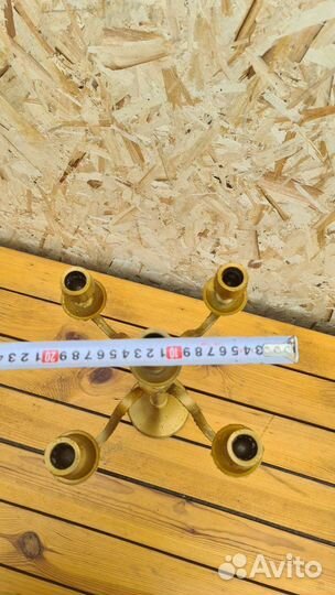 Подсвечник бронза