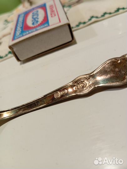 Ложечка СССР с серебрением