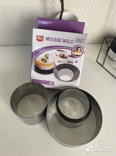 Кондитерские кольца для выпекания. Формы