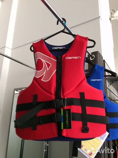 Жилет неопрен Obrien Mens Traditional Red Vest