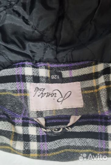 Пальто для девочки 128