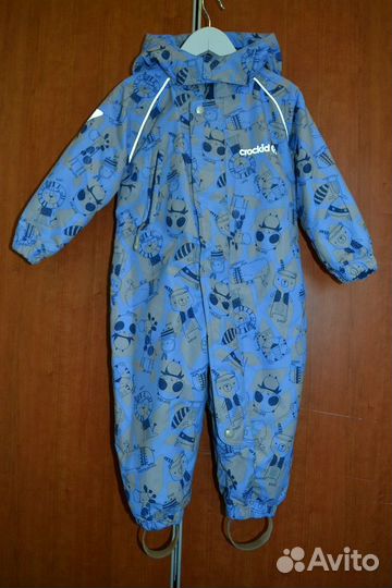 Детский комбинезон Crockid фирменный 80-86 демисез