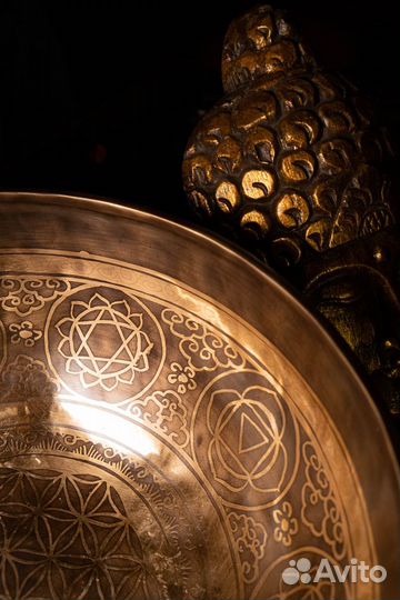 Поющая чаша Ething Carving-sbec 305 G#