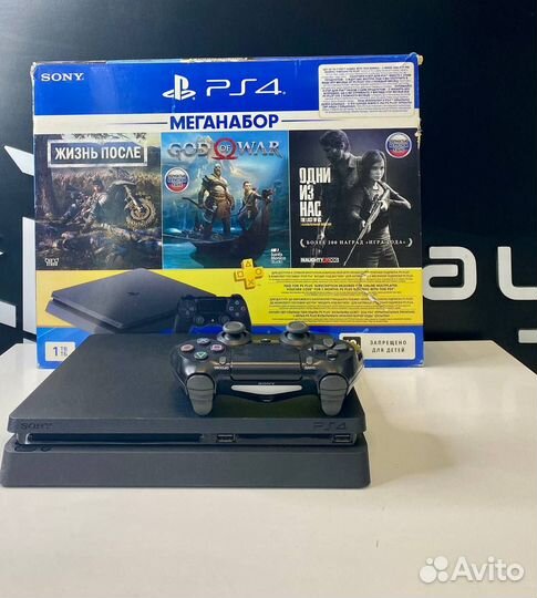 Игровая консоль Playstation 4 Slim 1TB (CUH-22xx)