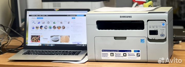 Мфу лазерный 3в1 сканер копир принтер Samsung