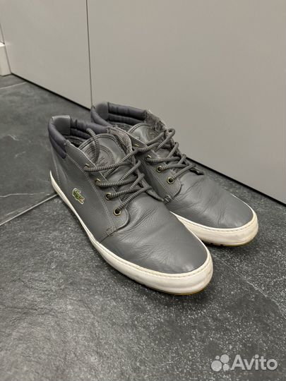 Кеды Lacoste оригиналтные демисезонные 42-43