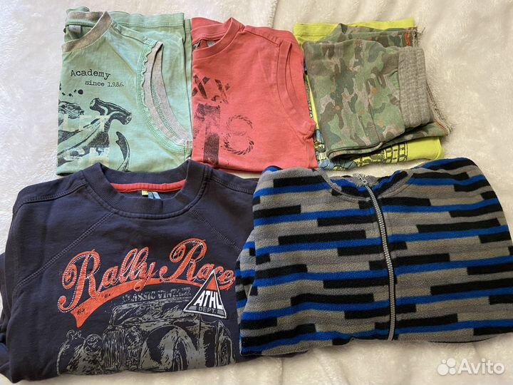 Вещи пакетом на мальчика 128-134