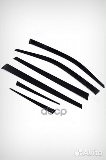 Дефлектора окон (комплект- 6шт на все боковые о