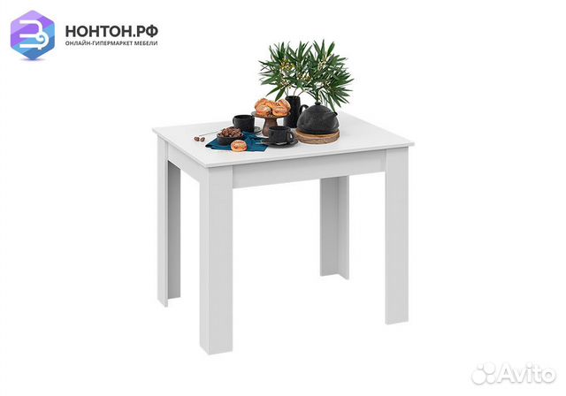 Стол обеденный Промо белый
