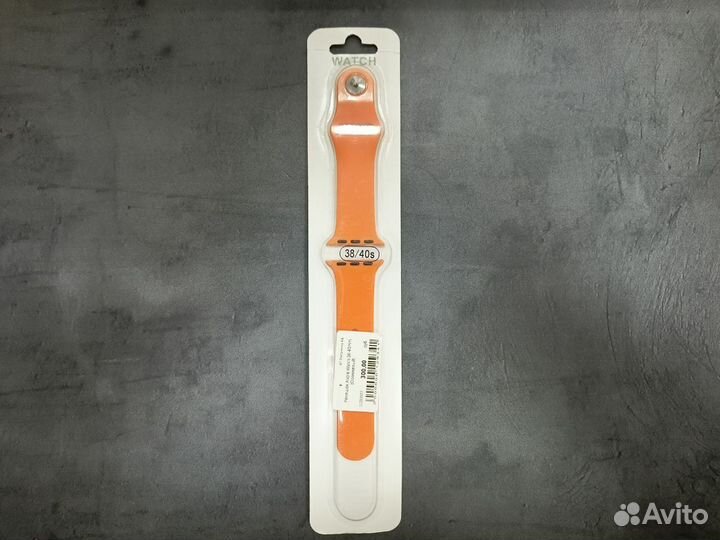 Ремешок Apple Watch 38-40mm (Оранжевый)