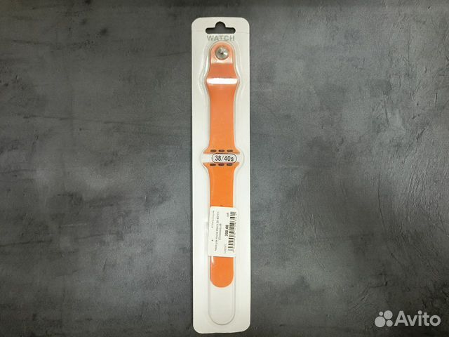 Ремешок Apple Watch 38-40mm (Оранжевый)