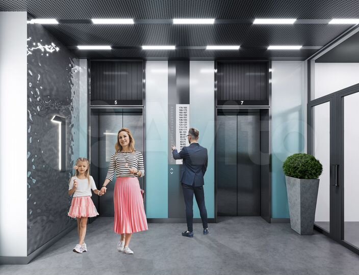 1-к. квартира, 42,3 м², 19/24 эт.