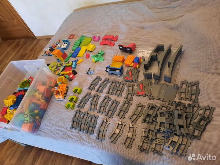 Lego duplo+ железная дорога