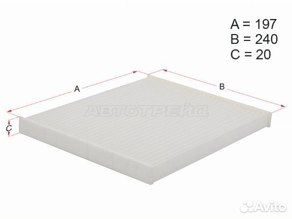 Фильтр салонный