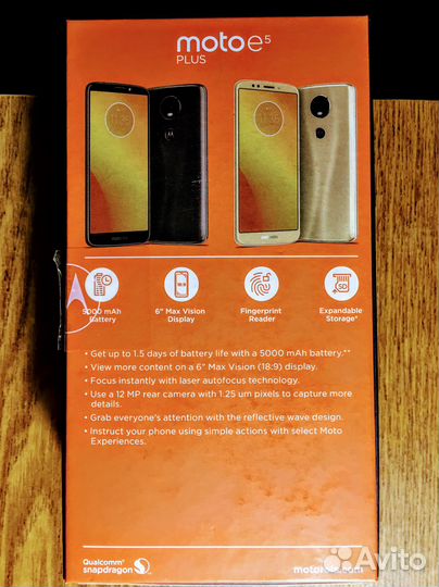 Motorola Moto E5 Plus, 3/32 ГБ