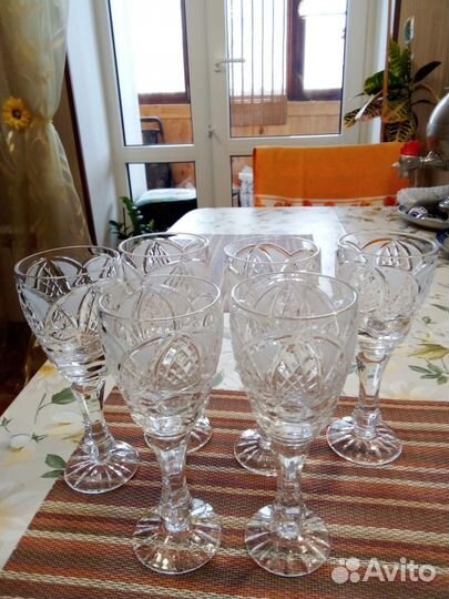 Хрустальные фужеры