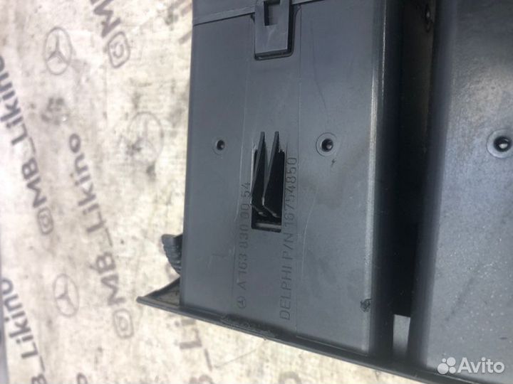 Воздуховод дефлектор Mercedes Ml W163