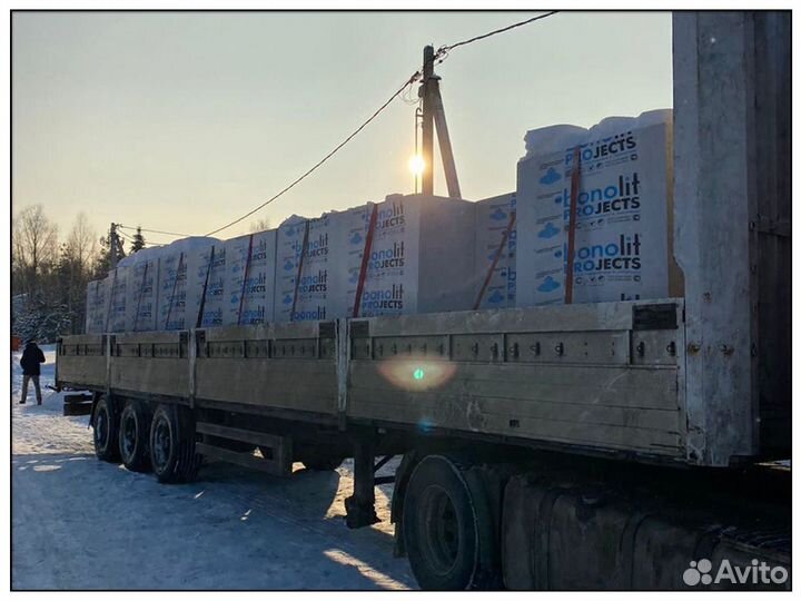 Газосиликатные блоки 600x400x250