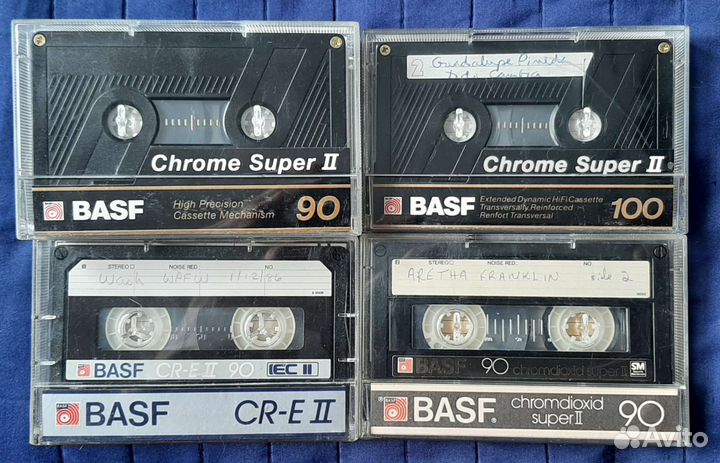 Аудиокассеты basf хром