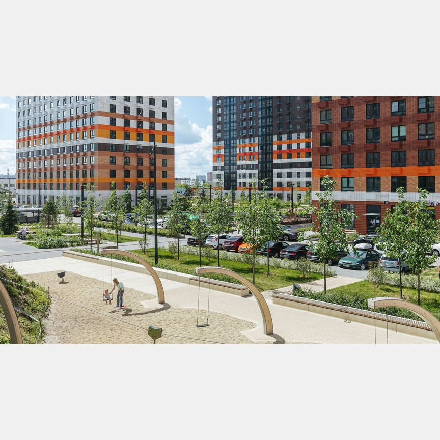 2-к. квартира, 53,6 м², 5/25 эт.