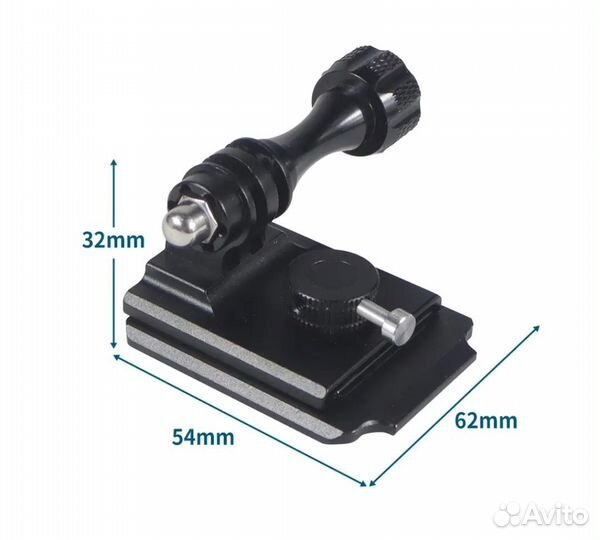 Крепление камеры на шлем (на шрауд для пнв)