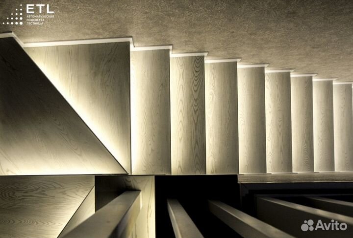 Подсветка лестницы с датчиками движения