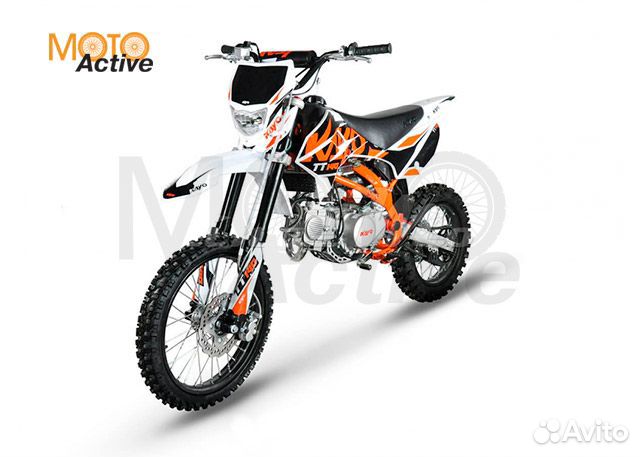 Питбайк kayo basic TT140 17/14 KRZ 2023 кикстартер