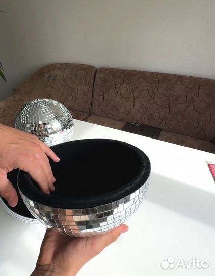 Шкатулка из диско шара