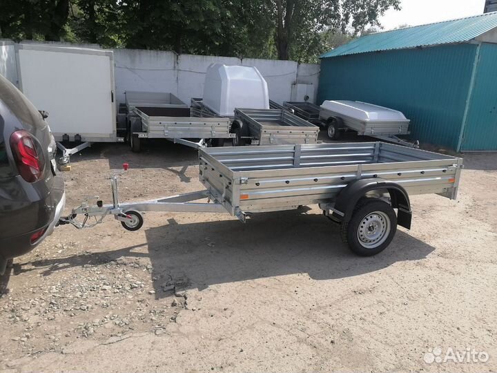 Прицеп легковой с осями от немецкой фирмы алко