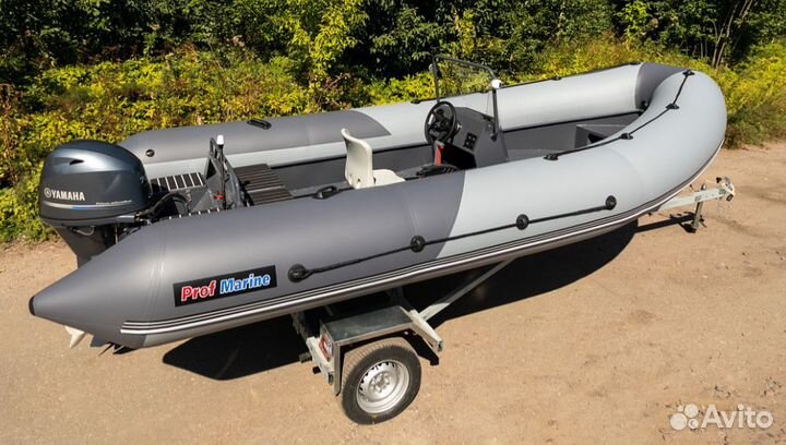 Лодка риб профмарин рм 550 RIB С ал. корпусом tum