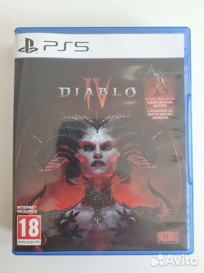 Diablo 4 ps5 диск