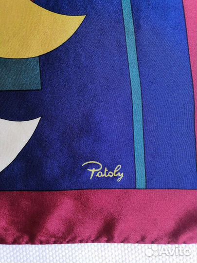 Италия Платок натуральный шёлк