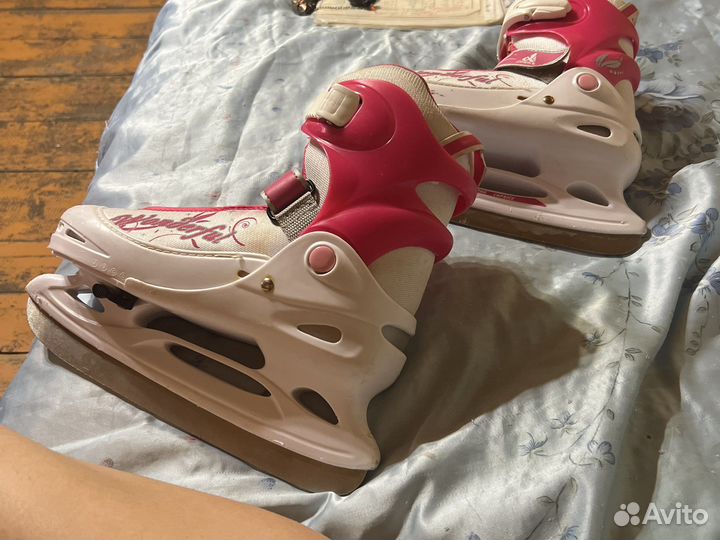 Коньки для девочки,раздвежные 38-41