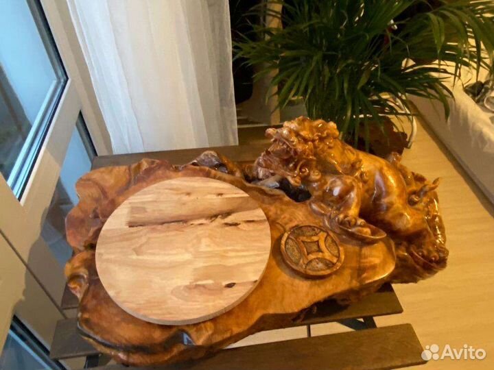 Подставка, чабань из ценного дерева go lu