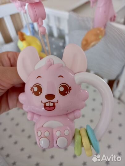 Мобиль на кроватку с проектором