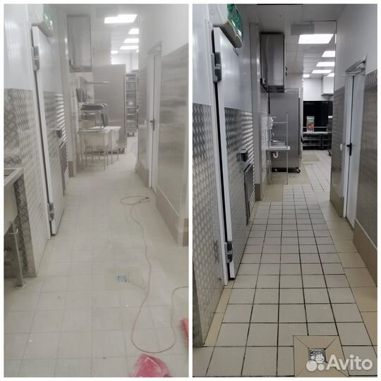 Клининг уборка различных видов помещений